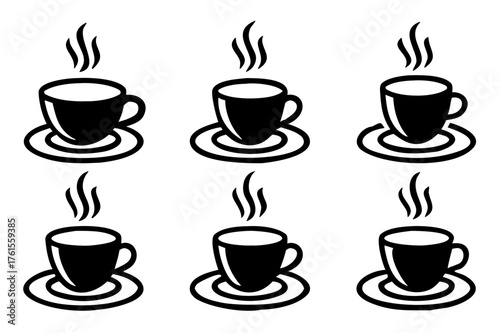 Social distance icon set. social distancing icon. self quarantine sign