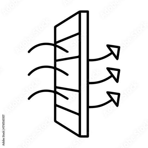Air Filtration Panel Icon