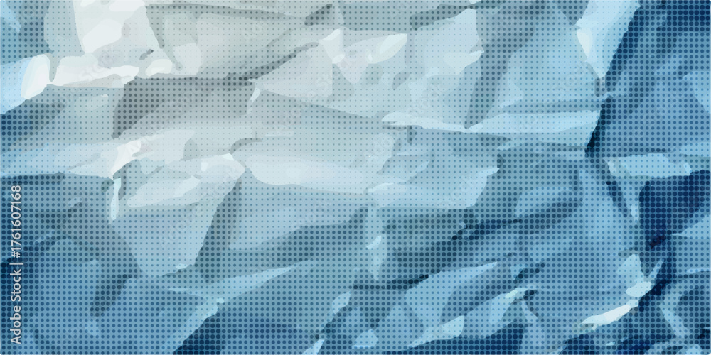 Obraz premium Abstract Dotted Halftone Retro Crumpled Paper Print Texture Vector Filter with Transparent Background