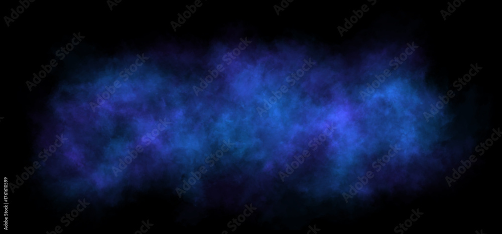 Φωτογραφία Multicolored bright neon smoke, transparent blue fog