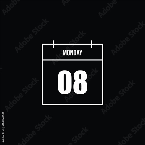 Monday Date Icon