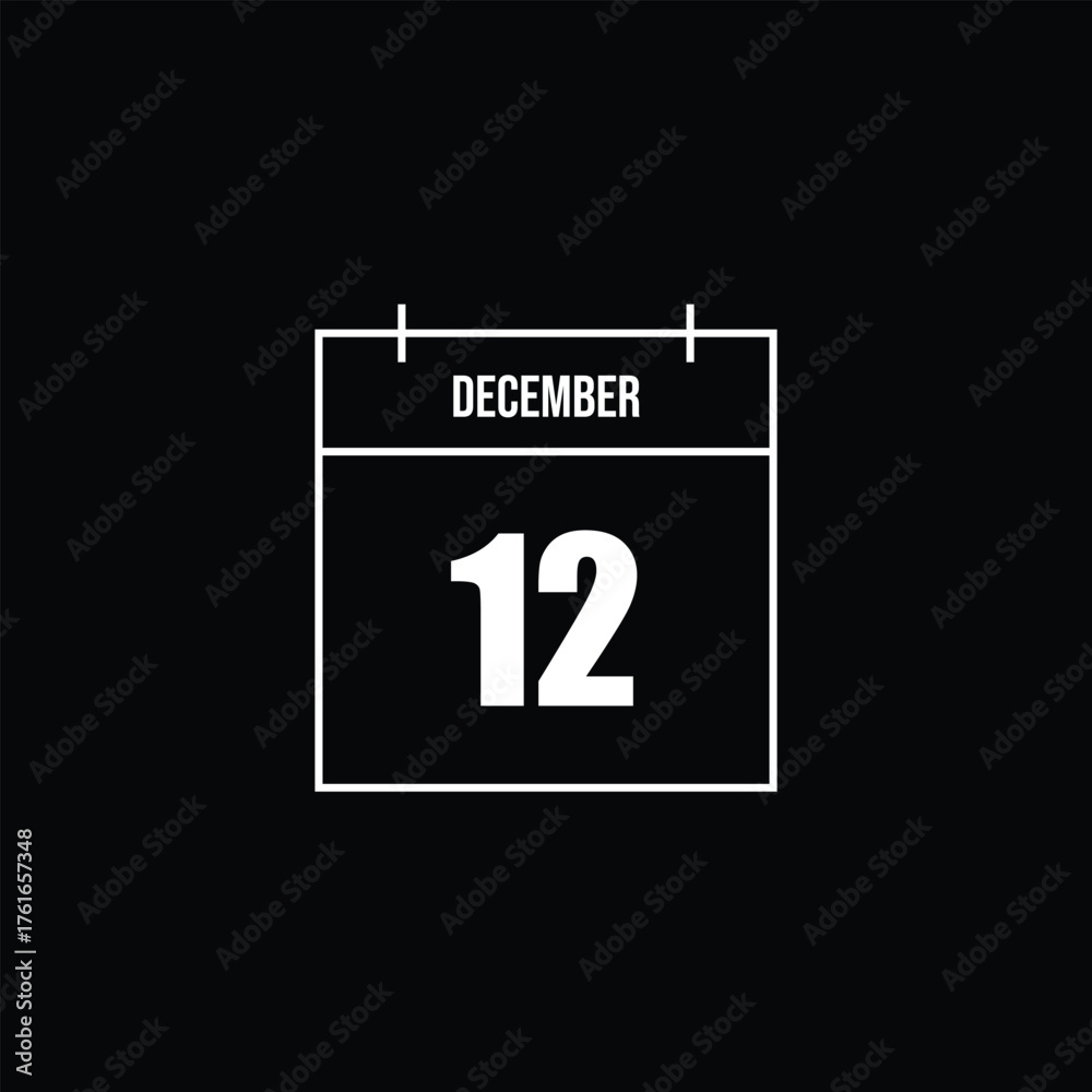 Fototapeta premium Daily Date Reminder