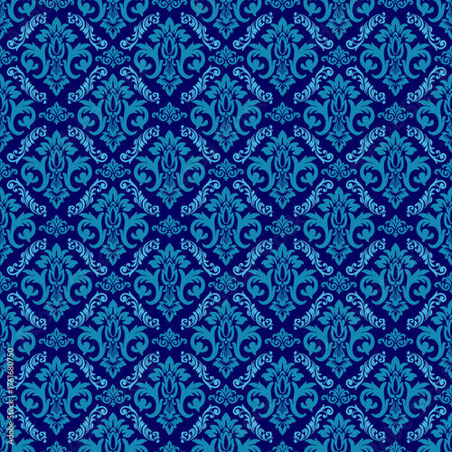 seamless damask pattern