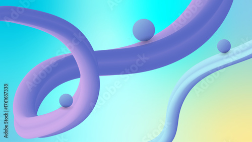 Modern Abstract Fluid Wave Design, Stylist Fluid Background Design.