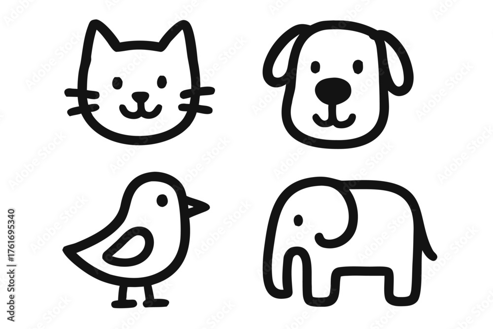 Obraz premium Icon sheet Artwork