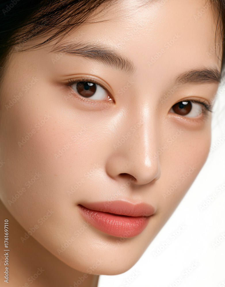 Fototapeta premium ビューティーイメージ きめ細かい肌の女性