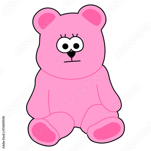 pink teddy bear