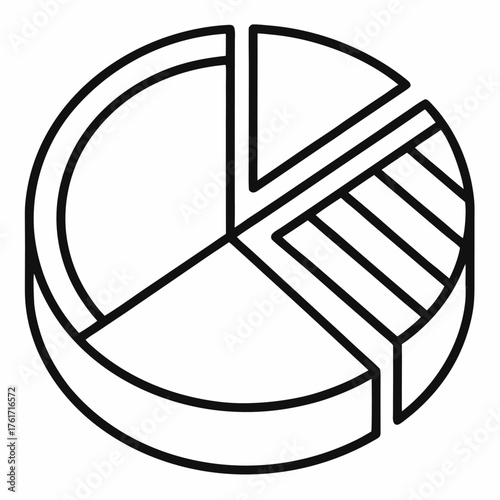 pie-chart-icon-outline-vector-