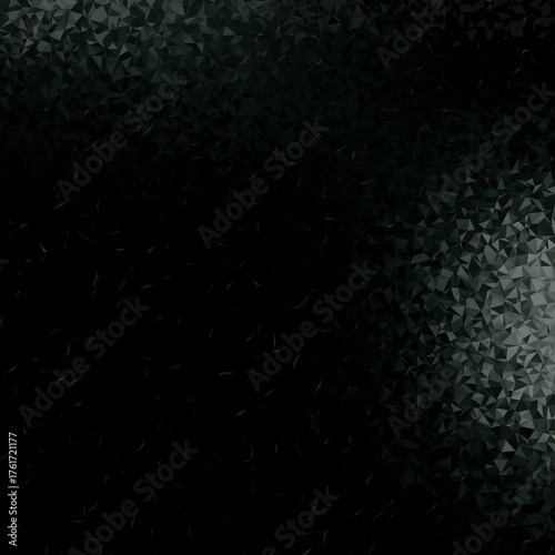 Fotografie A dark and mysterious abstract background featuring a textured surface with subt