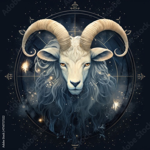 illustration of New Moon in Capricorn --v 5.2 Job ID: 2d1fd8cf-10cb-446c-9d1f-fcadfa80a02a