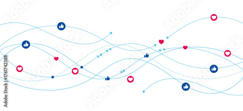 grafica, reactions, emoticon, mi piace, social network,  reazioni, like, virale, visibilità