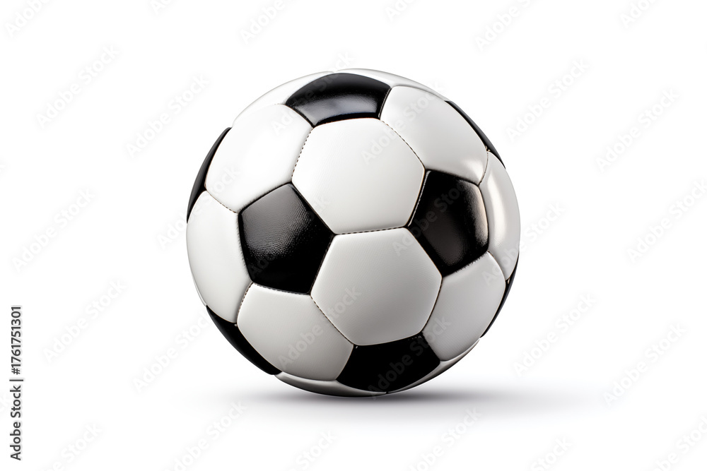 Fototapeta premium soccer ball isolated on a white background