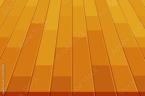Polished Oak Wood Flooring Background Illustration