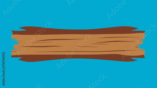 Weathered Driftwood Wall Texture Illustration