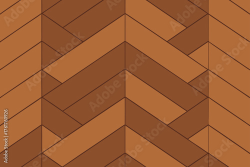 Weathered Oak Flooring Pattern Illustration