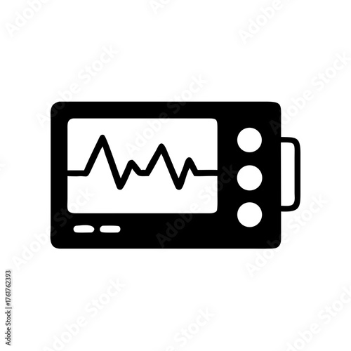 Is your heart beating? let's check your pulse with this awesome heart monitor icon