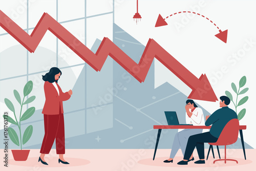 -flat-realistic-representation-of-economic-crisis-.eps