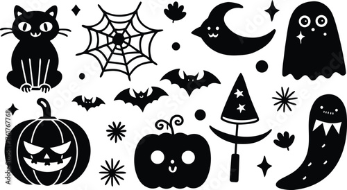 Halloween Silhouette Icons