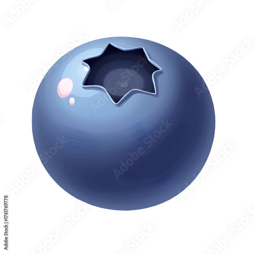 Blueberries Bunch Icon