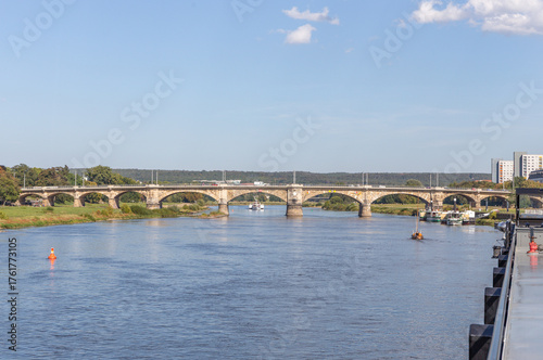 Marienbrücke in Dresden, Deutschland