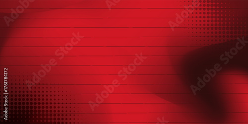 red and black halftone background. vector illustration