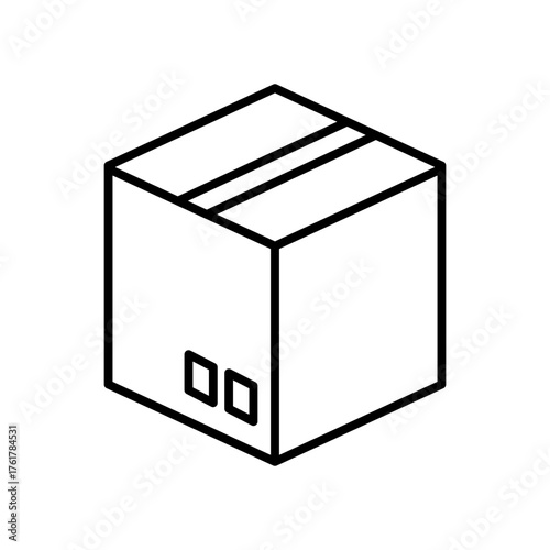 3d cube on white background