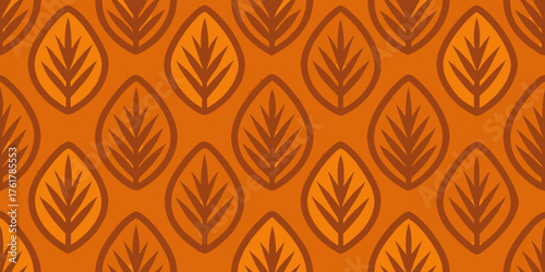 Seamless Oak Grain Pattern Illustration
