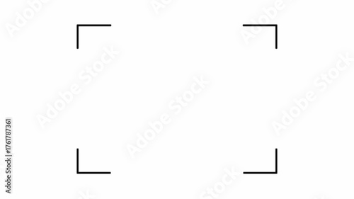 Camera recording click and technology camera icon switch on