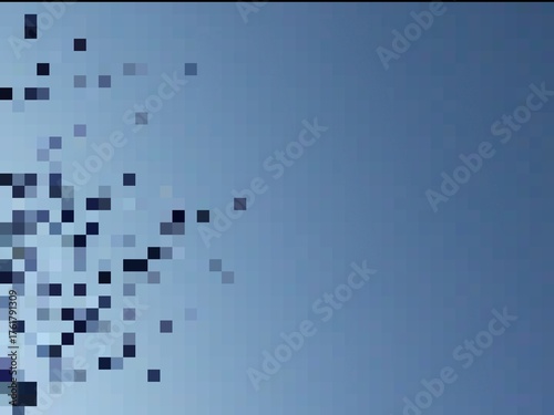abstract blue background with squares