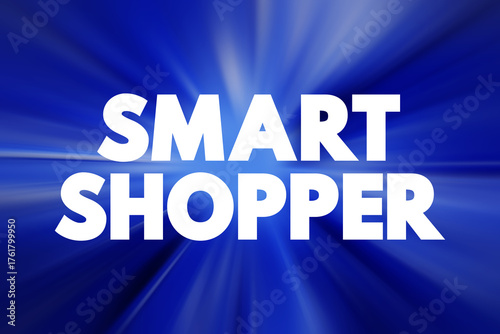 Smart Shopper - confidential health care shopping and savings program that works with your medical benefits, text concept background