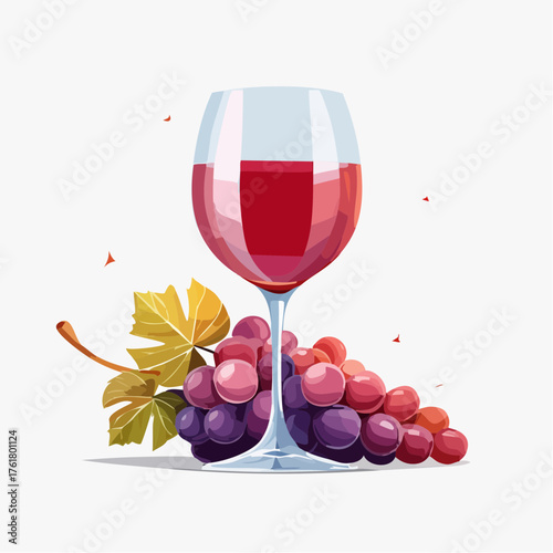 Illustration élégante et chaleureuse d’automne