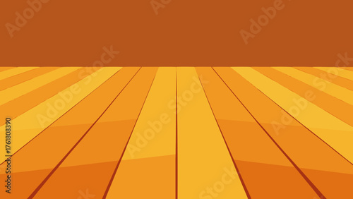 Natural Cedar Plank Floor Illustration