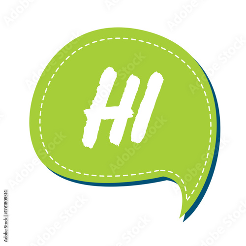 Doodle chat cloud. Dialogue chat bubbles with small talk phrases