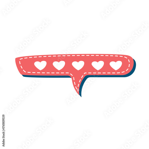 Doodle chat cloud. Dialogue chat bubbles with small talk phrases