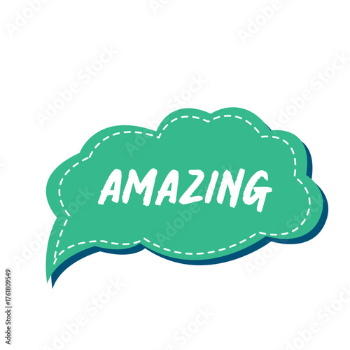 Doodle chat cloud. Dialogue chat bubbles with small talk phrases