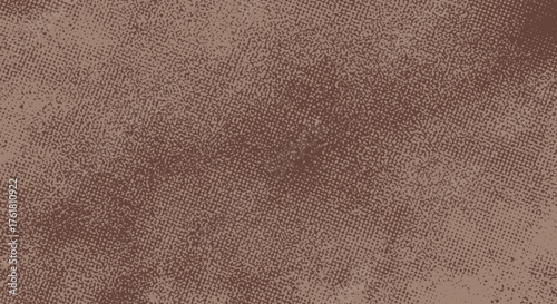 Distressed Halftone Patterned Background with Subtle Brown Color Variations