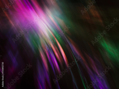 Ethereal swirls of colorful light in motion.