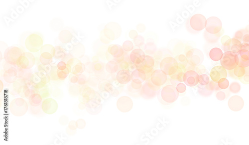 Warm Yellow and Orange Bokeh Background