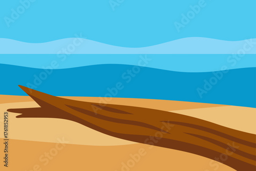 driftwood texture by seaside wood illustration