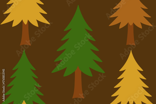 natural pine surface pattern illustration