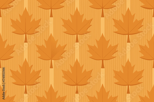 light maple seamless wood pattern illustration