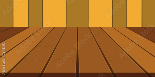 old cabin floor wood background illustration