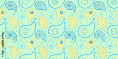 Design paisley as calligraphic national. Delicate wear to tradition classical. Orient artwork rich native.