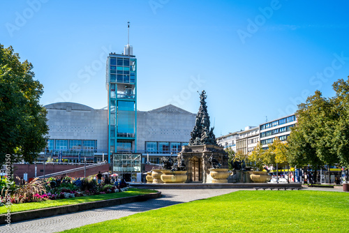 Obraz na płótnie Paradeplatz, Mannheim, Deutschland 