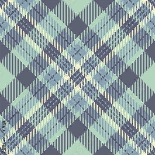 Classic plaid pattern. Timeless design with intersecting stripes. Perfect for backgrounds, textiles, and graphic projects. Conveys tradition, style, and comfort.