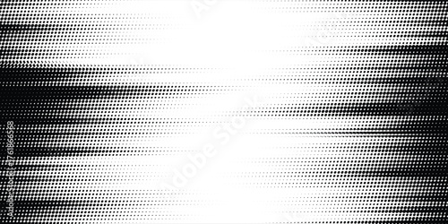 Abstract vector halftone tilted background with grainy stripes. Modern Dotted texture and trendy halftone tonal gradation effect.