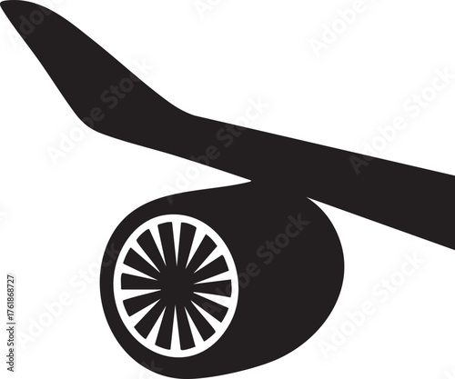 High-Performance Jet Engine — Technical Close-Up