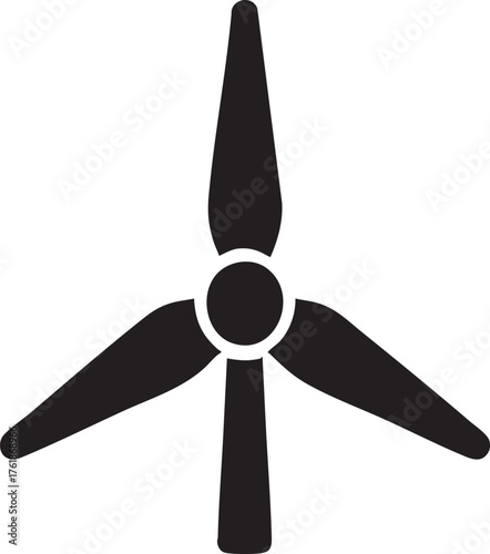 High-Efficiency Turbine — Industrial Close-Up
