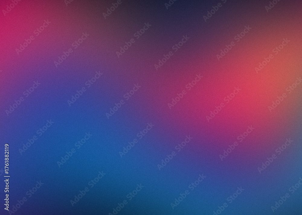 Obraz premium Bright Blue and Pink Gradient Background with Subtle Grain Texture Keywords: abstract
