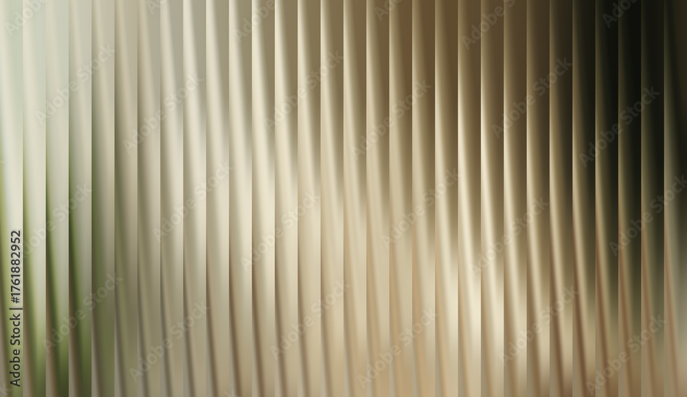 Fototapeta premium Abstract metallic vertical lines with subtle color variations and depth